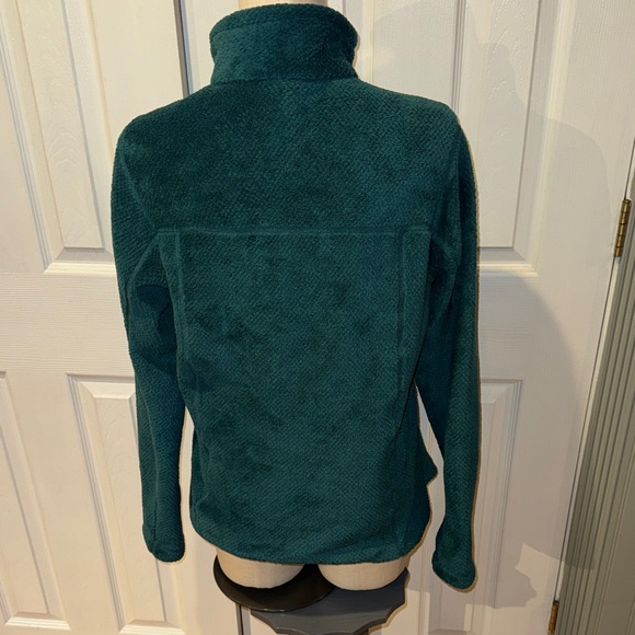 Women’s Patagonia Re-Tool snap T pullover Tasmanian Teal Fleece Sz Large NWT - Picture 4 of 6